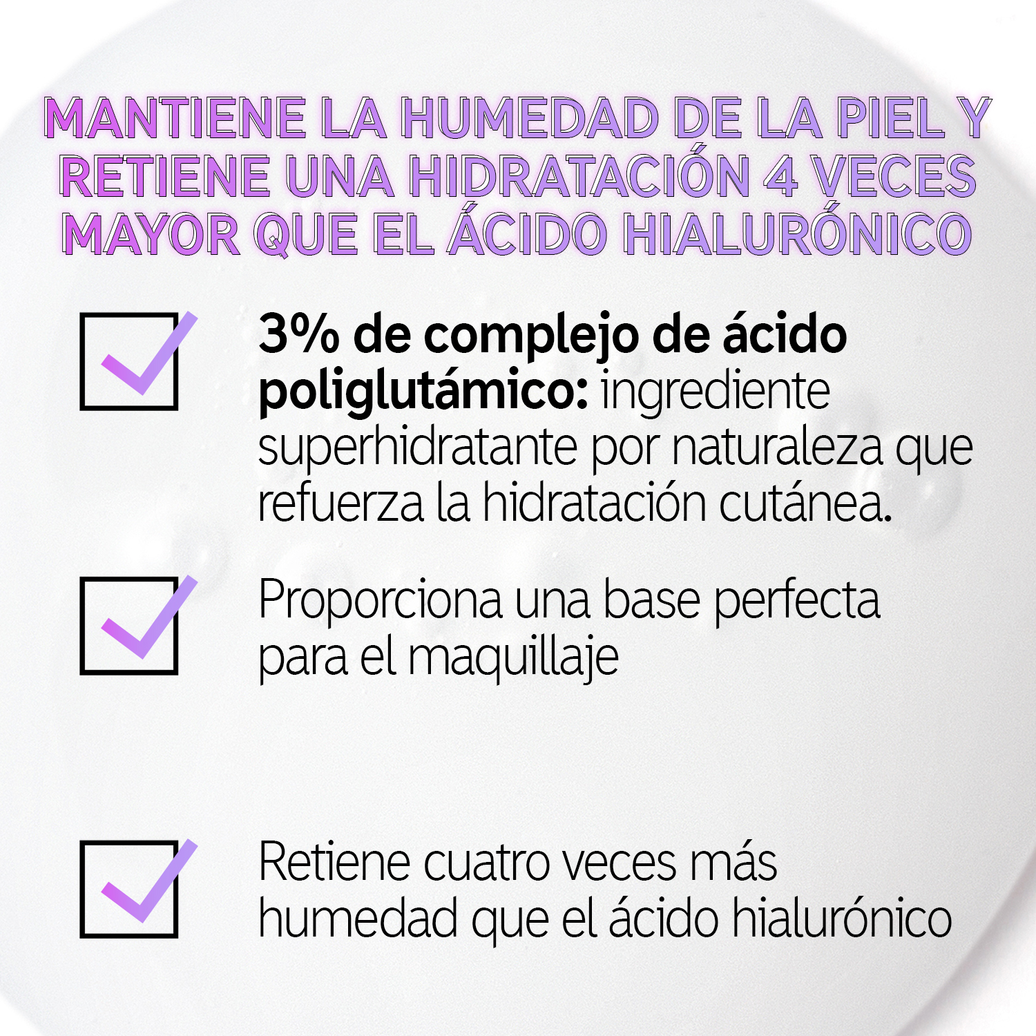 POLYGLUTAMIC ACID SERUM (SUERO HIDRATANTE)
